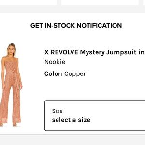 Bookie Mystery Jumpsuit!